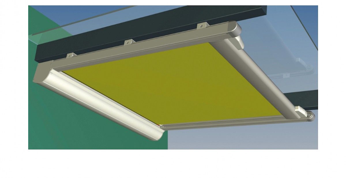 Aufglas Markise