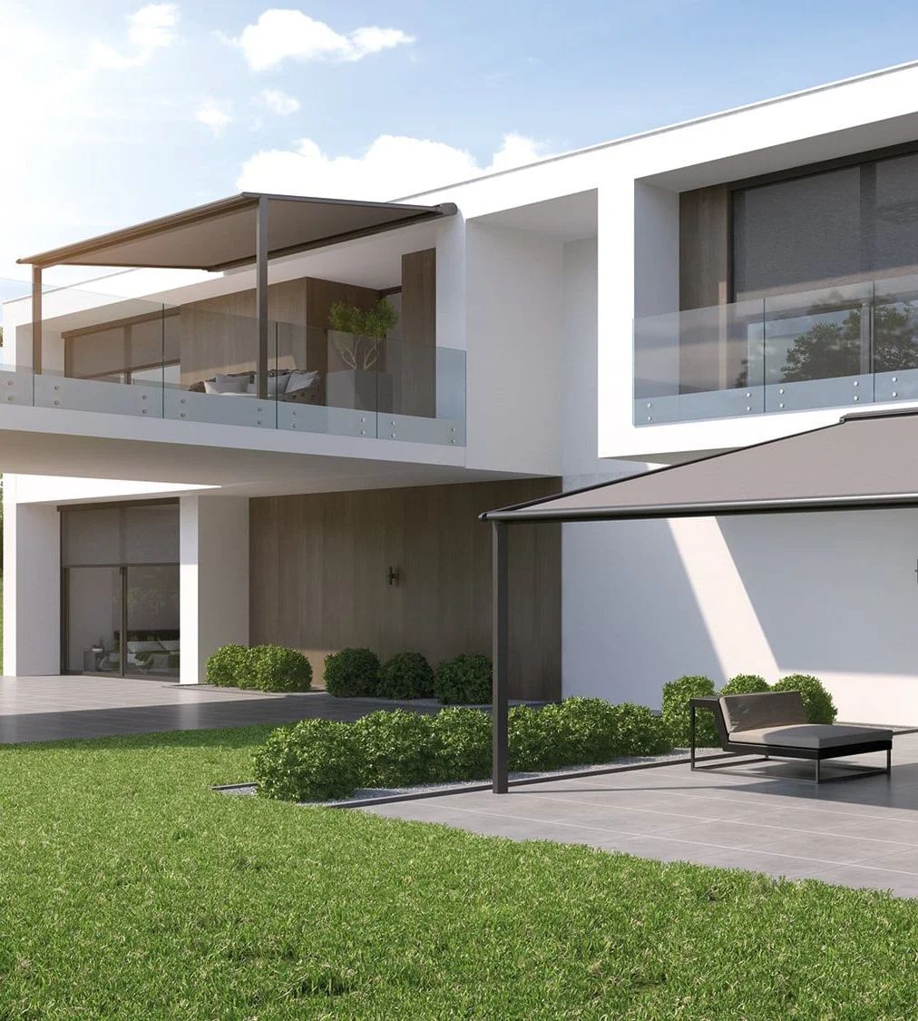 KADECO Pergola Modell 615 - mit eckigen Pfosten