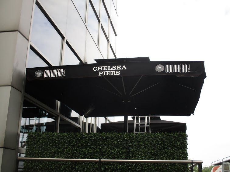 Gastronomieschirm Düsseldorf - Chelsea Piers