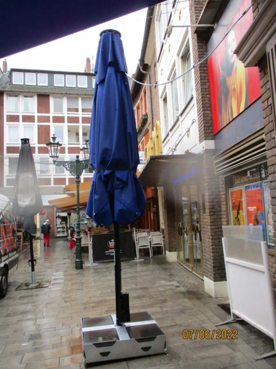 Neu Markise für das Restaurant Dal Sarto in Düsseldorf